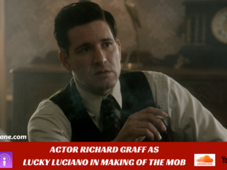 Actor Rich Graff Making of the Mob