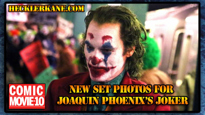 Joaquin Phoenix as The Joker, New Set Photos